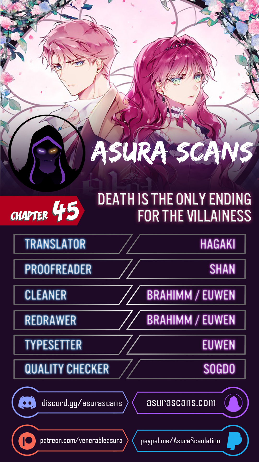 Villains Are Destined to Die Chapter 45 page 1
