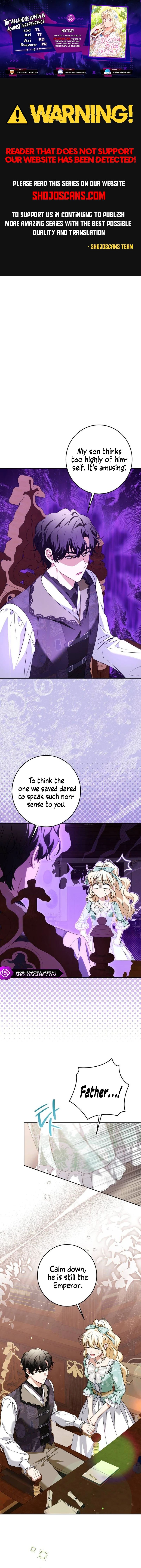 My Villainous Family Won't Let Me Be Chapter 46 page 1