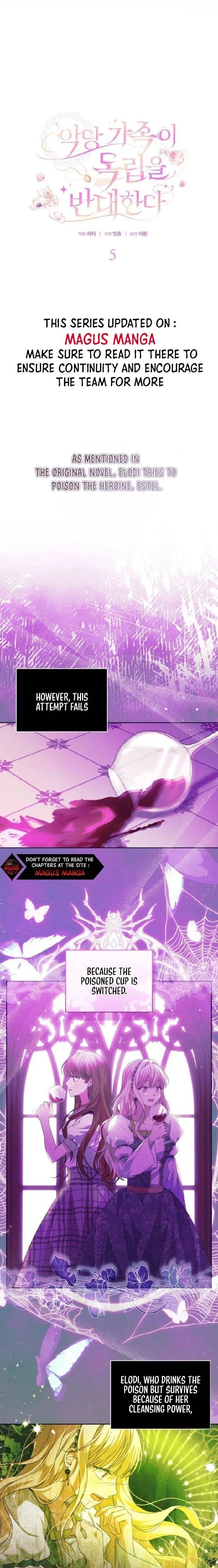 My Villainous Family Won't Let Me Be Chapter 5 page 1