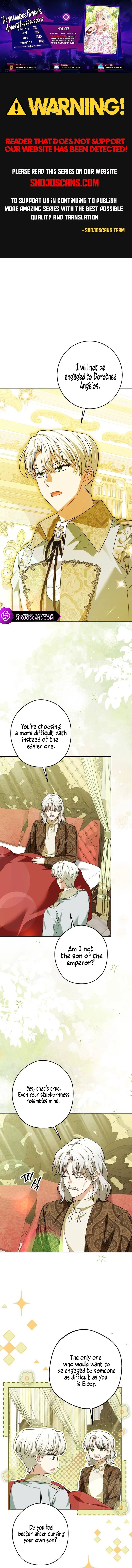 My Villainous Family Won't Let Me Be Chapter 49 page 1