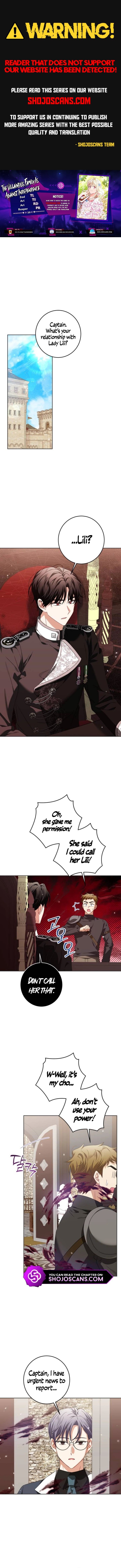 My Villainous Family Won't Let Me Be Chapter 29 page 1