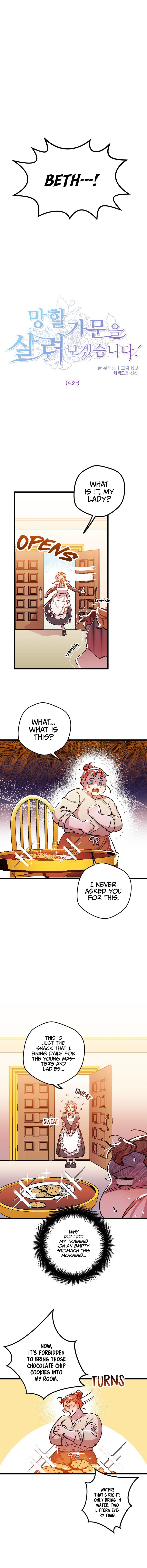 I'll Save This Damned Family! Chapter 4 page 2