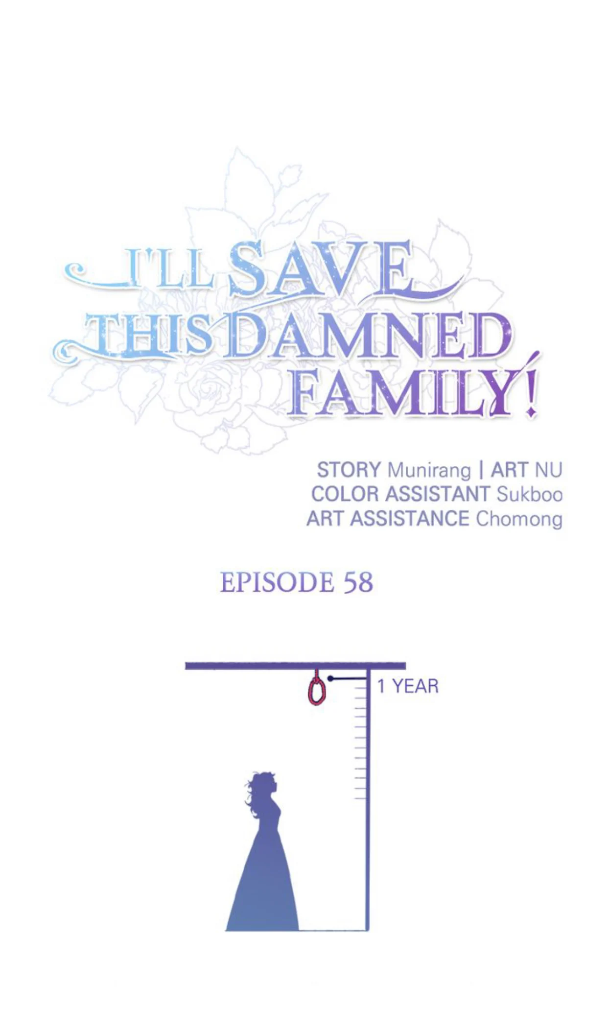 I'll Save This Damned Family! Chapter 58 page 1