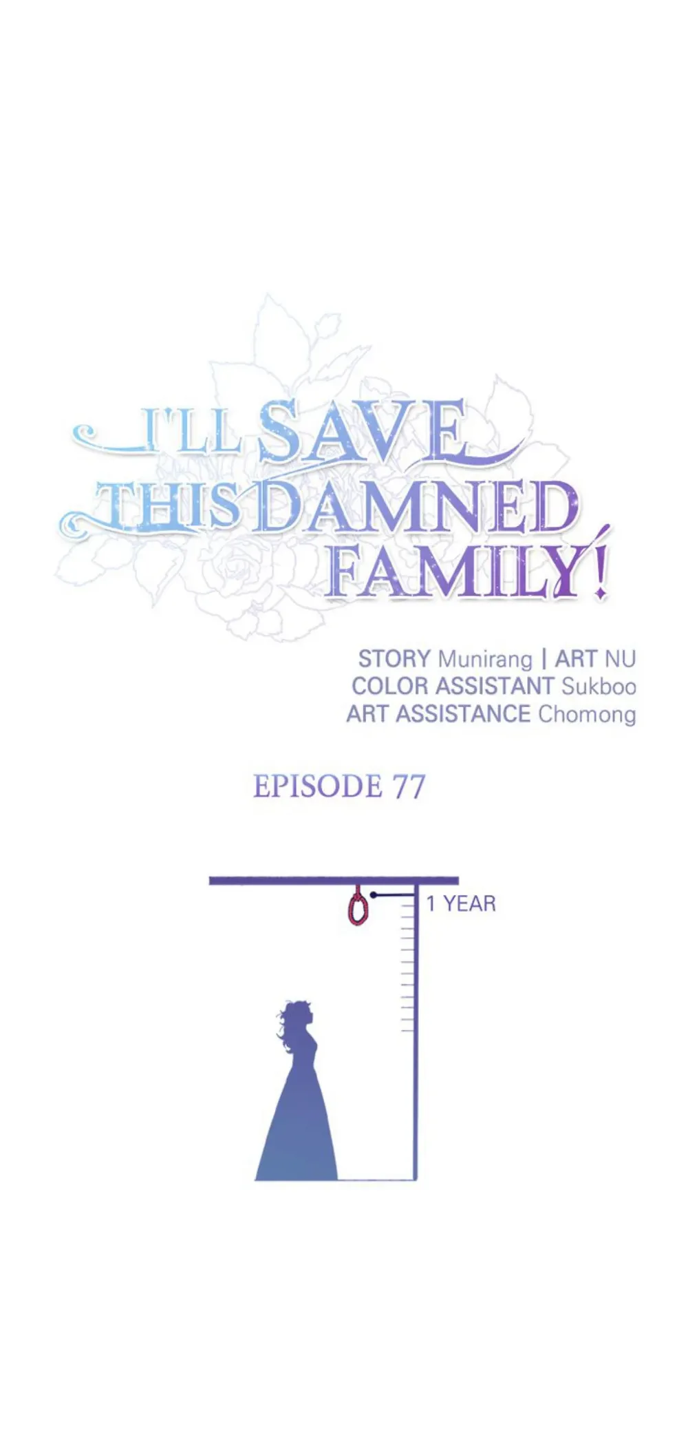 I'll Save This Damned Family! Chapter 77 page 1