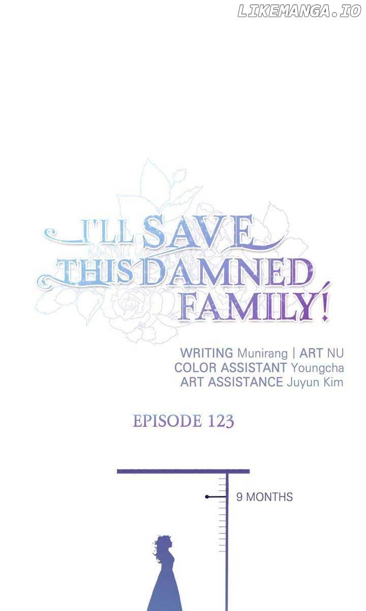 I'll Save This Damned Family! Chapter 123 page 1