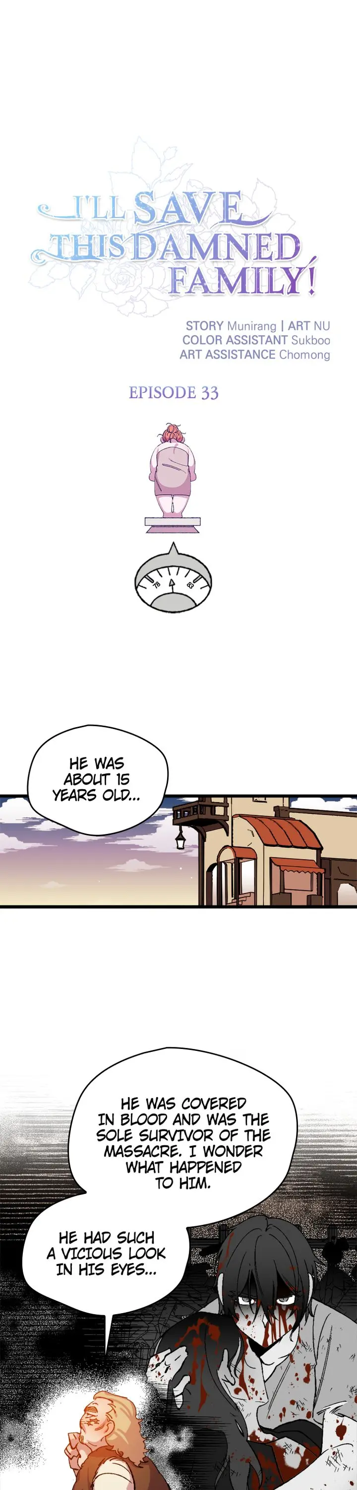 I'll Save This Damned Family! Chapter 33 page 1