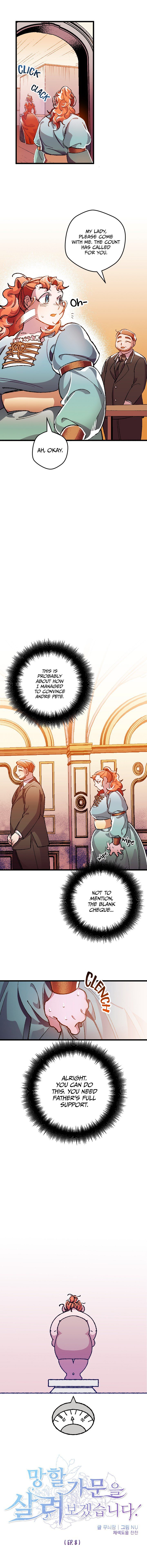 I'll Save This Damned Family! Chapter 8 page 6