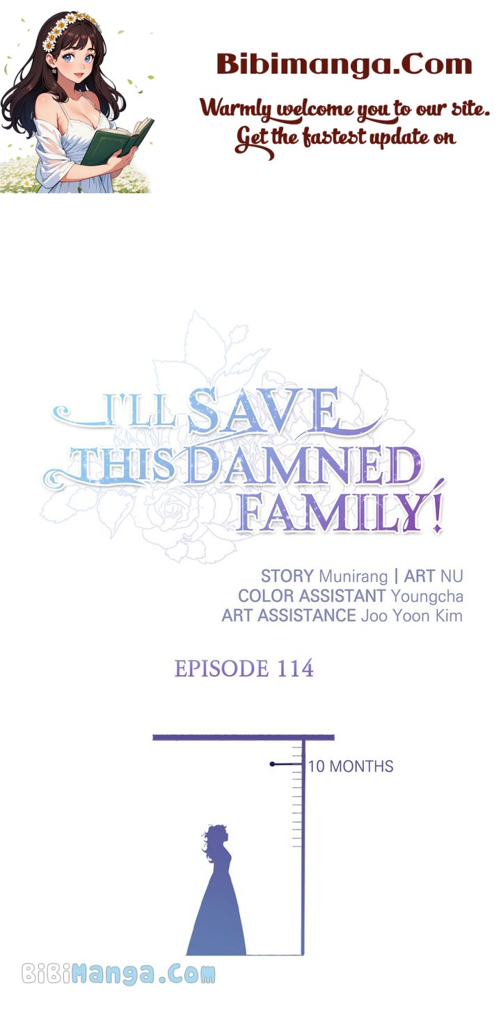 I'll Save This Damned Family! Chapter 114 page 1