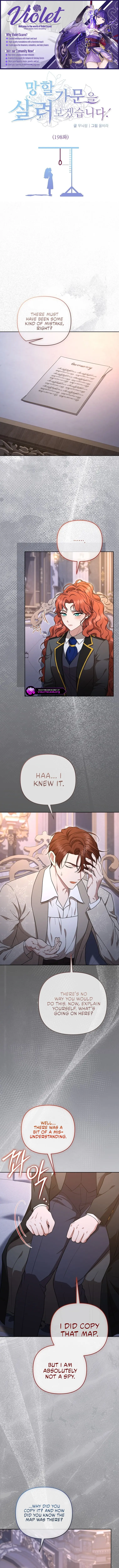 I'll Save This Damned Family! Chapter 198 page 1