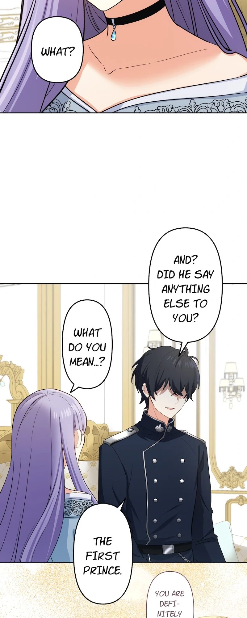 Odebu Akujo ni Tensei Shitara, Naze ka Last Boss Ouji-sama ni Shuuchaku sareteimasu Chapter 25 page 53