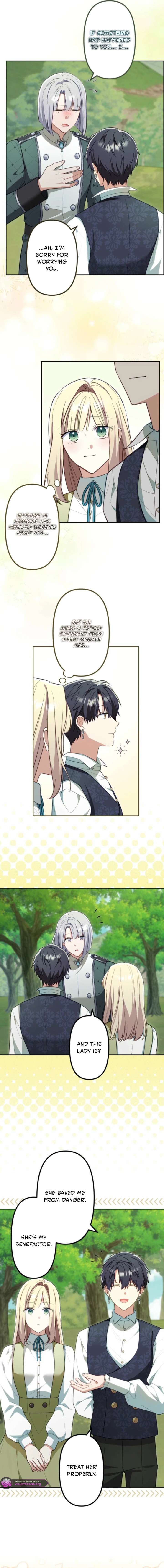 Odebu Akujo ni Tensei Shitara, Naze ka Last Boss Ouji-sama ni Shuuchaku sareteimasu Chapter 98 page 5