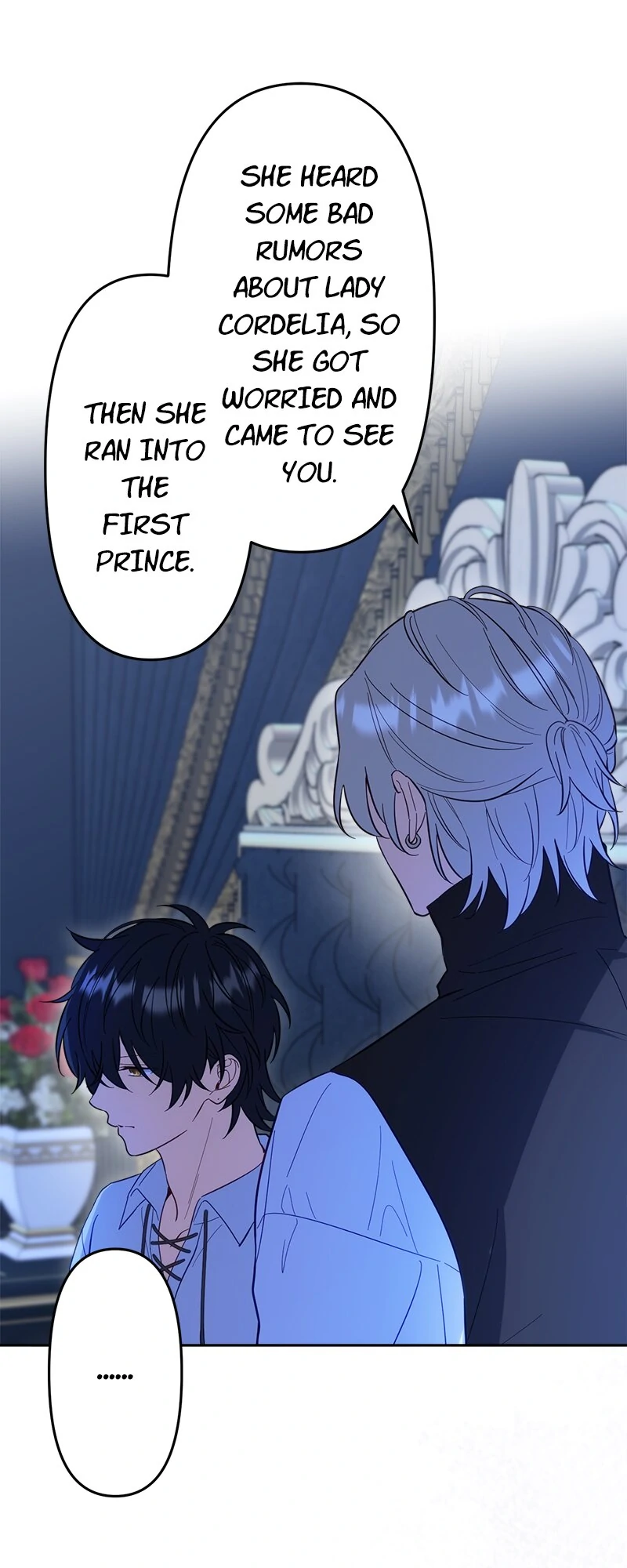 Odebu Akujo ni Tensei Shitara, Naze ka Last Boss Ouji-sama ni Shuuchaku sareteimasu Chapter 49 page 56