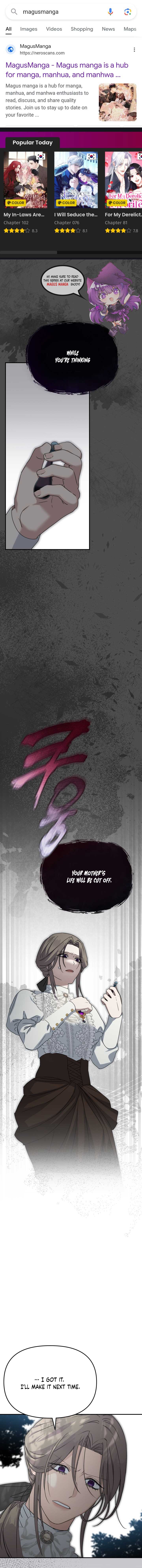 Surviving as the Devil's Child Chapter 57 page 1