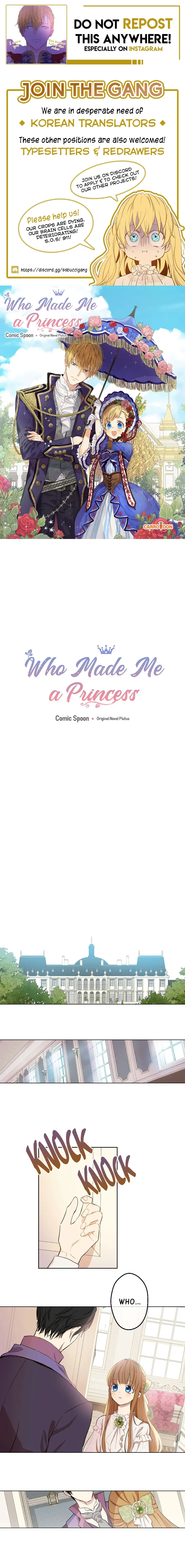 Who Made Me a Princess? Chapter 67 page 1