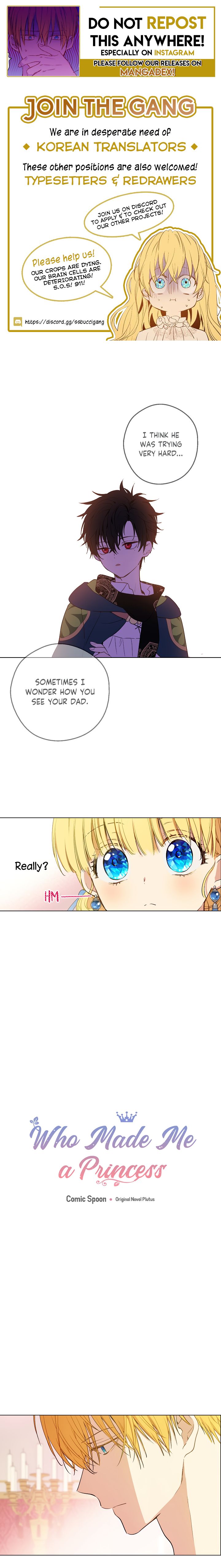 Who Made Me a Princess? Chapter 79 page 1