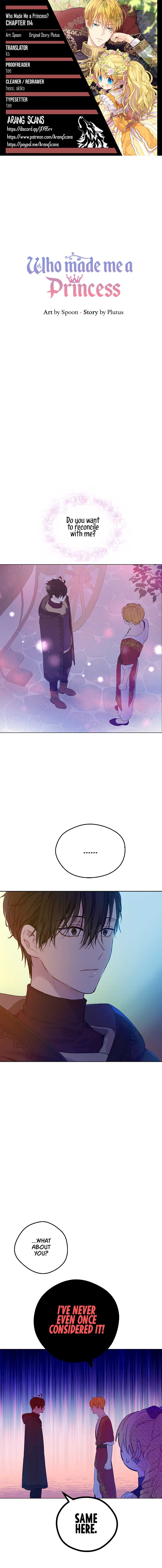 Who Made Me a Princess? Chapter 114 page 1