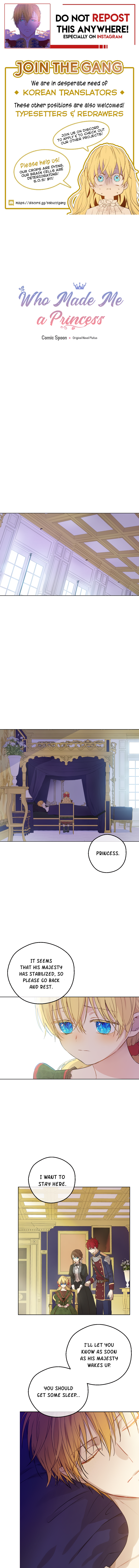 Who Made Me a Princess? Chapter 84 page 1