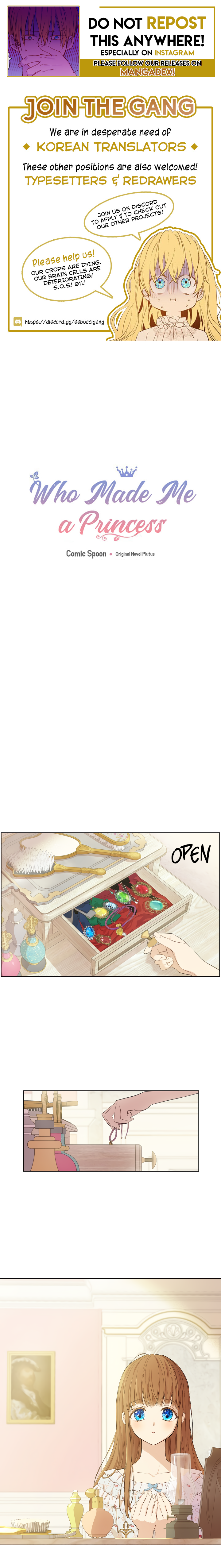 Who Made Me a Princess? Chapter 76 page 1