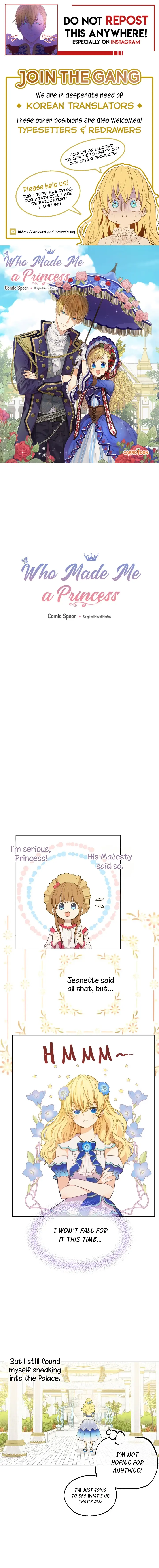 Who Made Me a Princess? Chapter 68 page 1