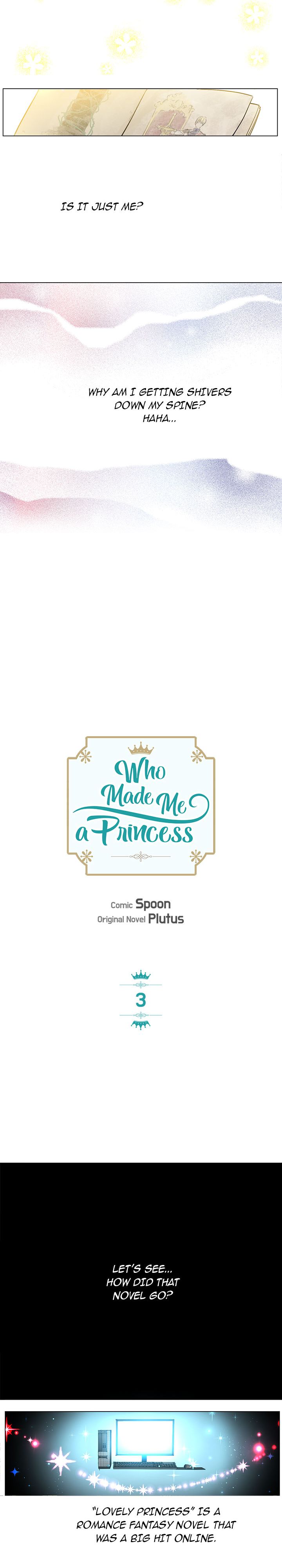 Who Made Me a Princess? Chapter 3 page 3