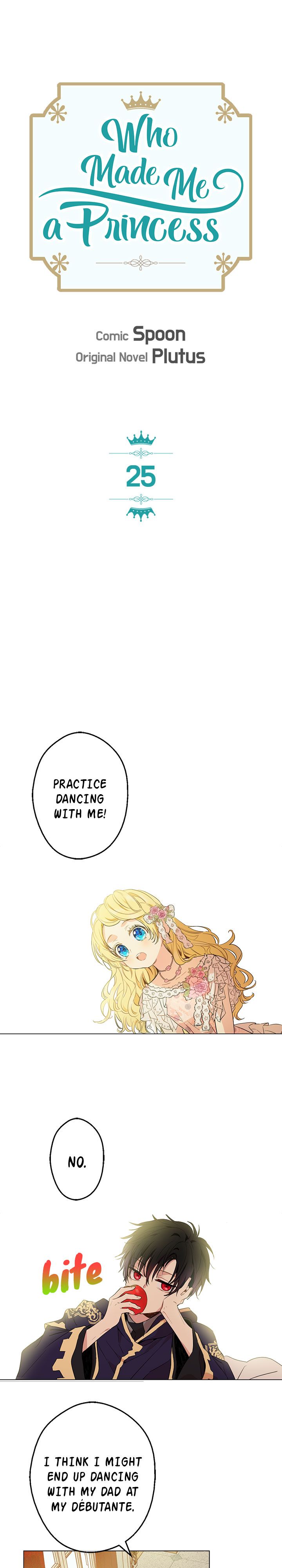 Who Made Me a Princess? Chapter 25 page 1