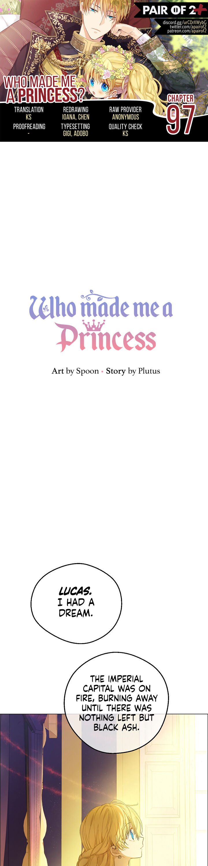 Who Made Me a Princess? Chapter 97 page 1
