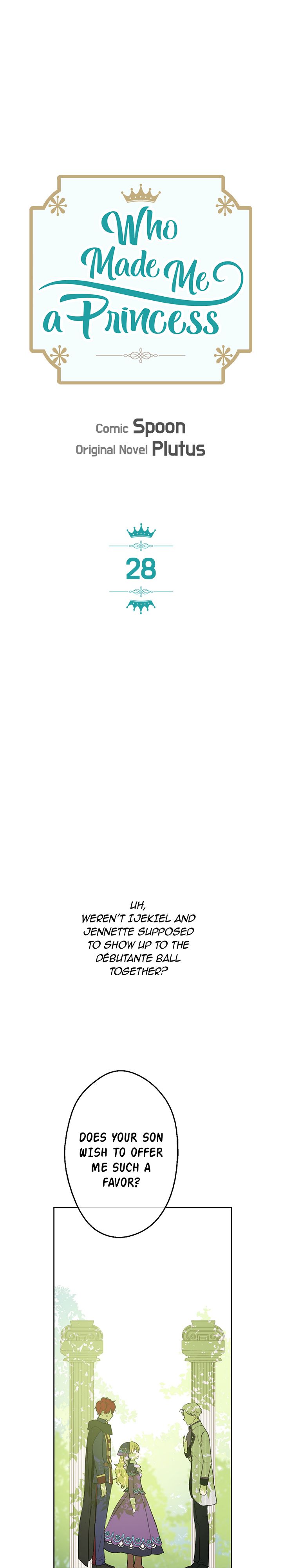 Who Made Me a Princess? Chapter 28 page 1