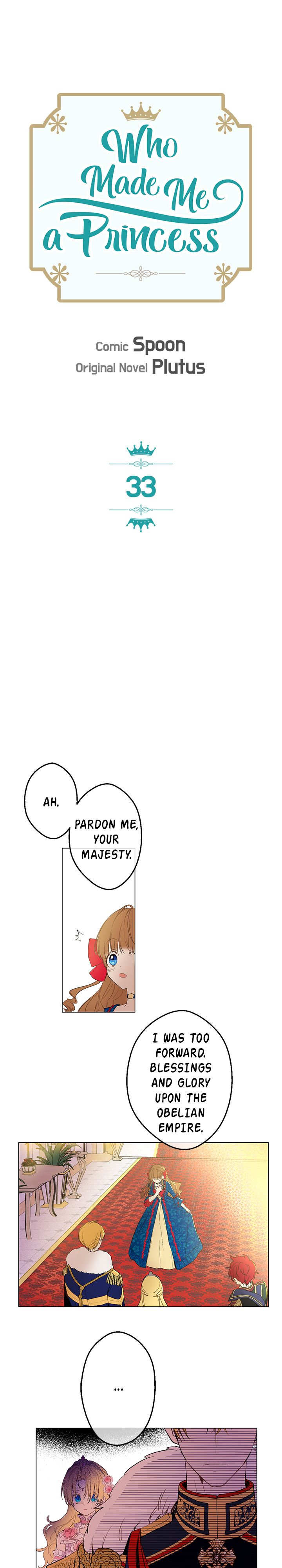 Who Made Me a Princess? Chapter 33 page 1