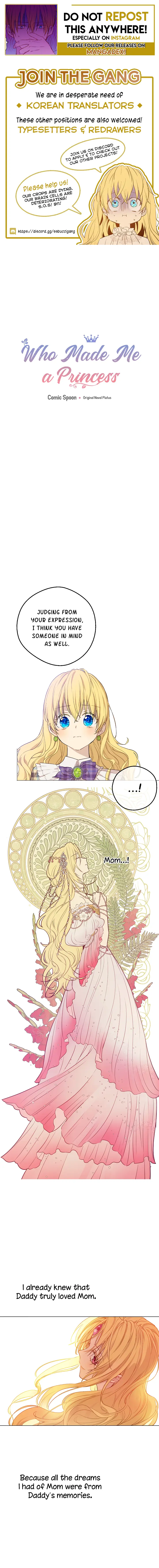 Who Made Me a Princess? Chapter 81 page 1