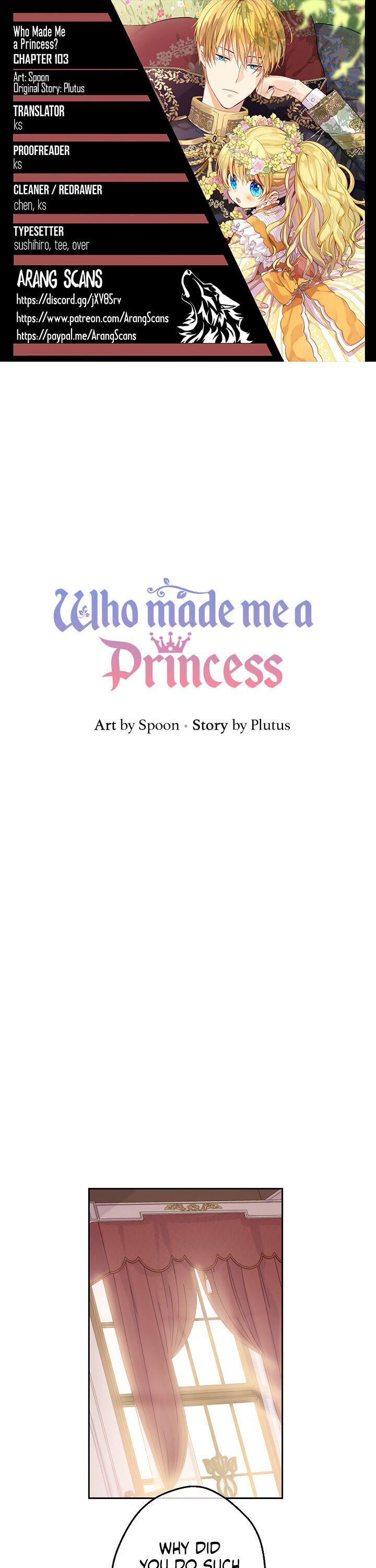 Who Made Me a Princess? Chapter 103 page 1