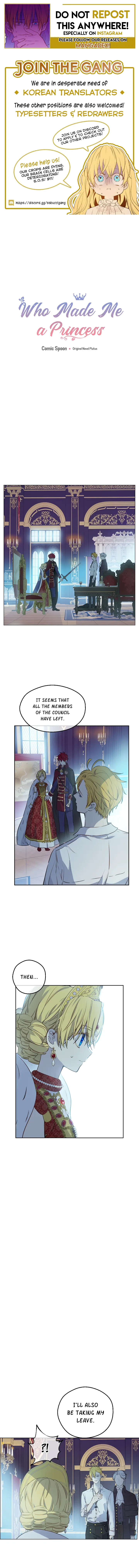 Who Made Me a Princess? Chapter 89 page 1
