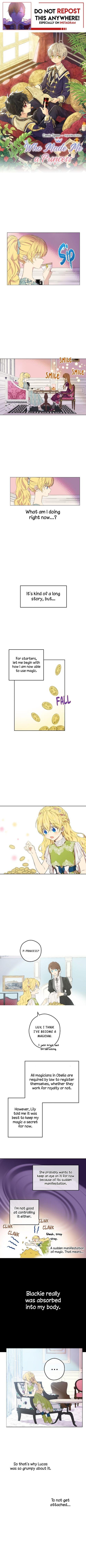 Who Made Me a Princess? Chapter 55 page 1