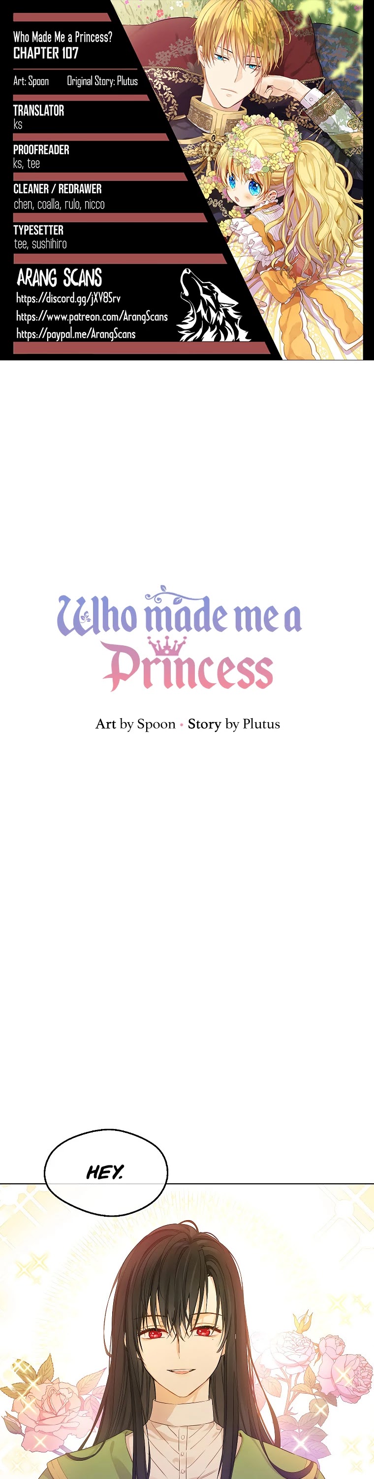 Who Made Me a Princess? Chapter 107 page 1