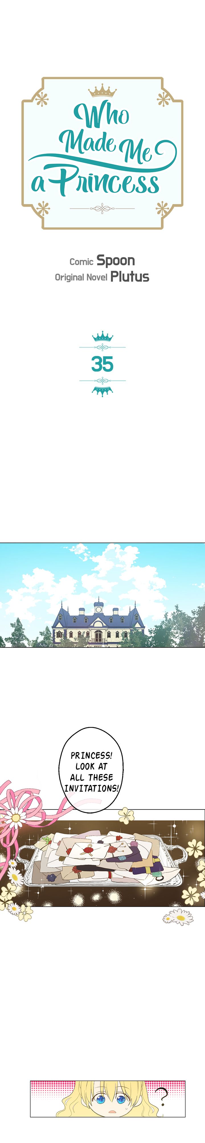 Who Made Me a Princess? Chapter 35 page 1