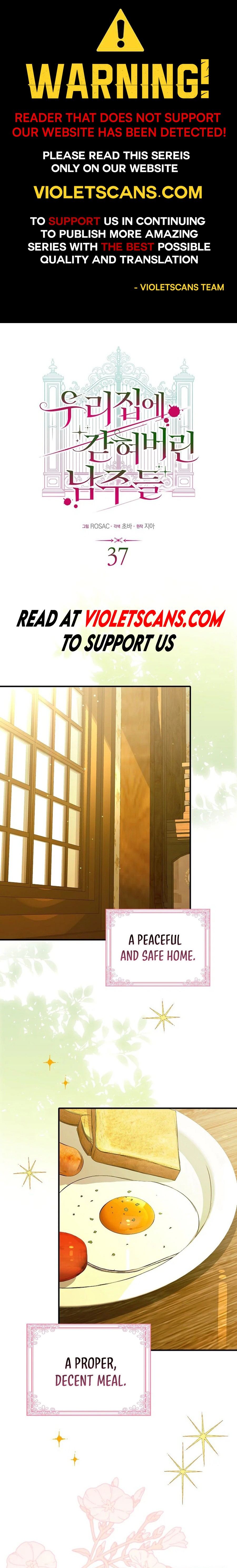 Trapped at Home With the Male Leads Chapter 37 page 1