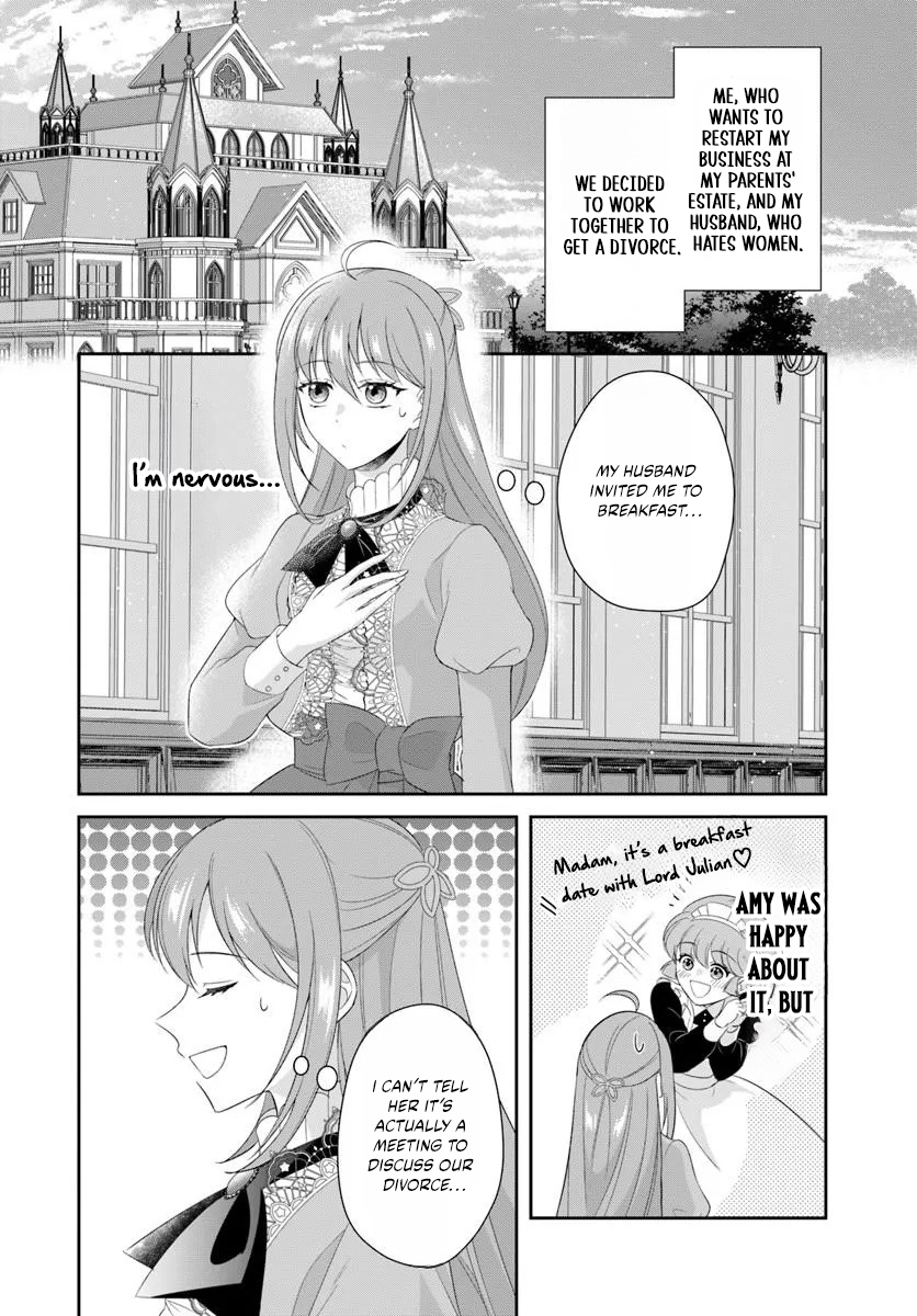 Watashitachi Rikon Shimasunode Ikenie Reijou to Reikoku Hunjin no Kanpekinaru Rikon Keikaku Chapter 2.1 page 2