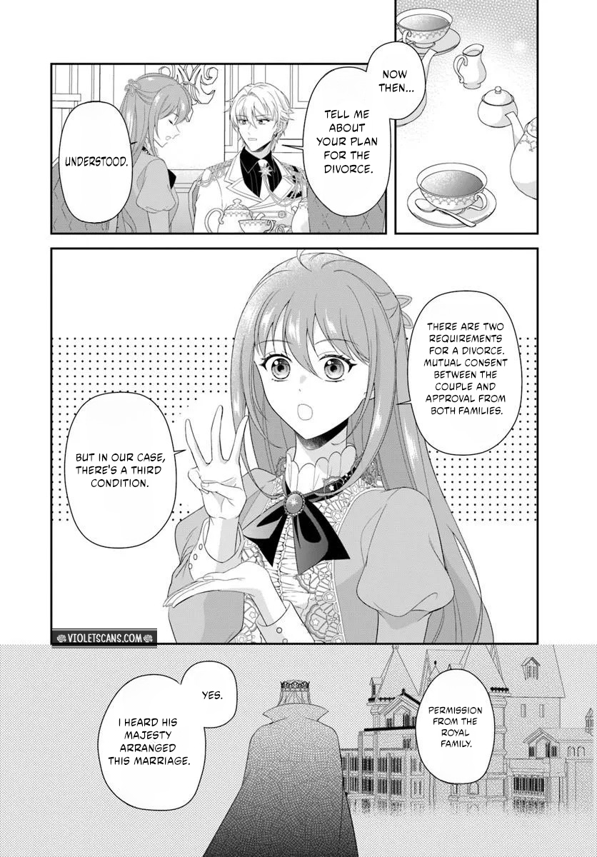 Watashitachi Rikon Shimasunode Ikenie Reijou to Reikoku Hunjin no Kanpekinaru Rikon Keikaku Chapter 2.1 page 4