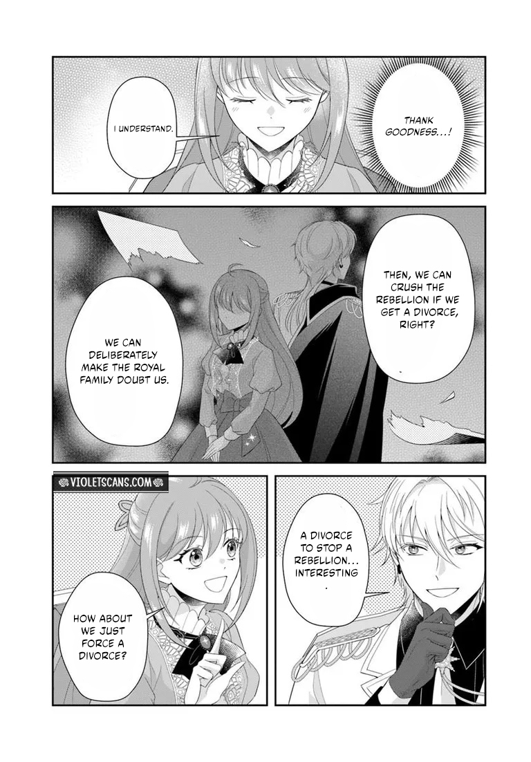 Watashitachi Rikon Shimasunode Ikenie Reijou to Reikoku Hunjin no Kanpekinaru Rikon Keikaku Chapter 4.1 page 5