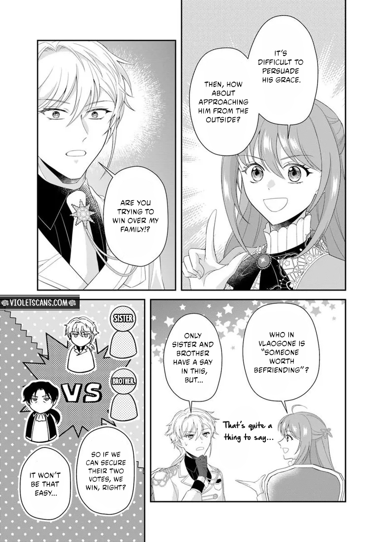 Watashitachi Rikon Shimasunode Ikenie Reijou to Reikoku Hunjin no Kanpekinaru Rikon Keikaku Chapter 4.1 page 9