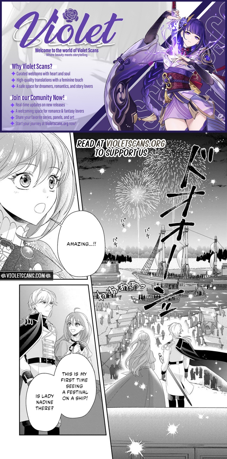 Watashitachi Rikon Shimasunode Ikenie Reijou to Reikoku Hunjin no Kanpekinaru Rikon Keikaku Chapter 4.2 page 1