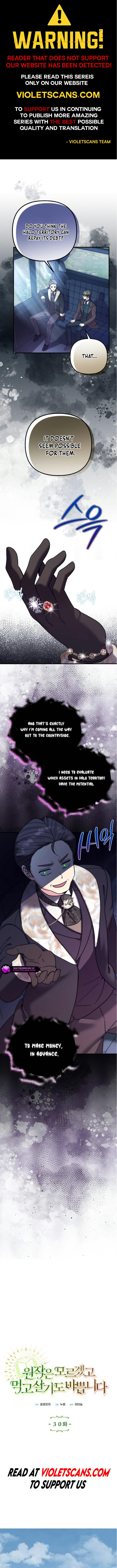 I Couldn't Care Less About the Original, I'm Just Trying to Survive Chapter 30 page 1