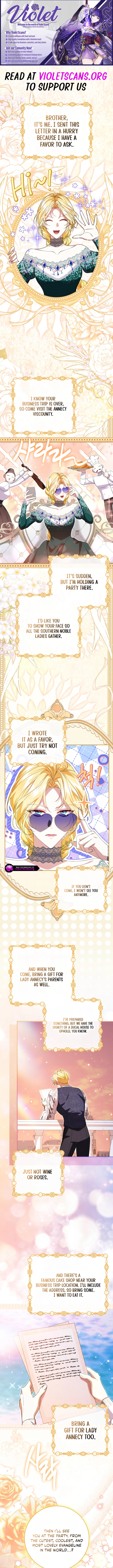 Chosen as the Villainess's Favorite Chapter 31 page 1